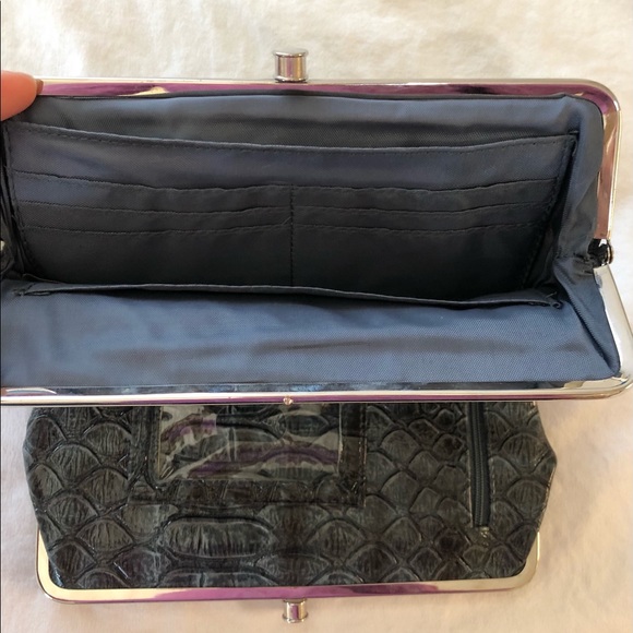 Faux Alligator Clutch - Picture 3 of 4